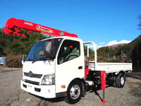 HINO Dutro Truck (With 4 Steps Of Cranes) SKG-XZU720M 2012 41,512km_3