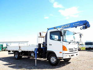 HINO Ranger Truck (With 4 Steps Of Cranes) BKG-FC7JLYA 2011 30,567km_1