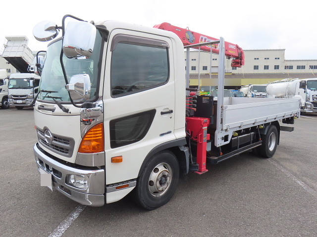 HINO Ranger Truck (With 4 Steps Of Cranes) TKG-FC7JGAA 2015 273,500km_1