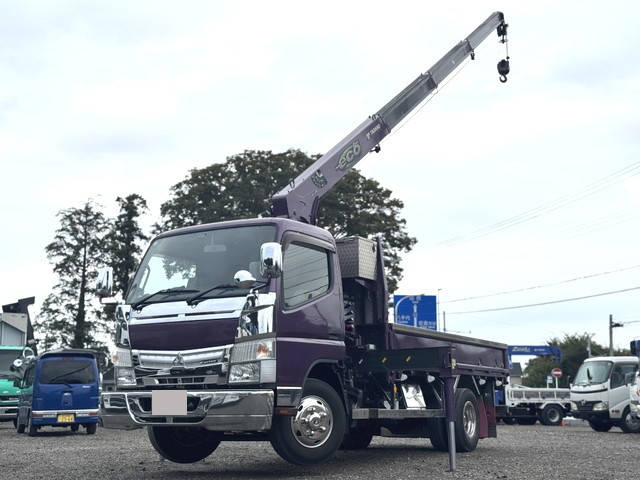 MITSUBISHI FUSO Canter Truck (With 5 Steps Of Cranes) TPG-FEA50 2018 99,366km