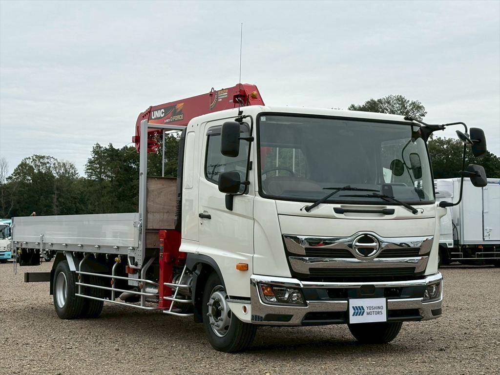 HINO Ranger Truck (With 5 Steps Of Cranes) 2KG-FE2ACA 2023 1,000km_1