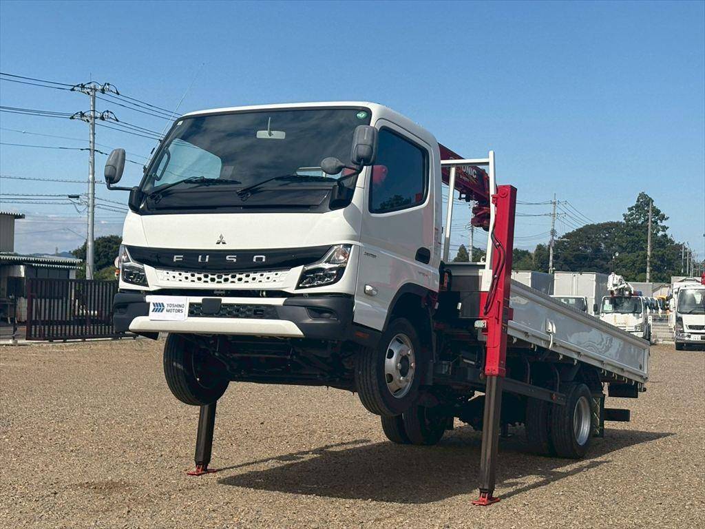 MITSUBISHI FUSO Canter Self Loader (With 4 Steps Of Cranes) 2RG-FEB80 2022 22,000km_1