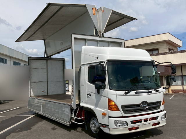 HINO Ranger Aluminum Wing TKG-FD9JLAA 2012 453,908km