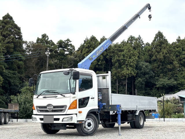 HINO Ranger Truck (With 4 Steps Of Cranes) BKG-FC7JKYA 2011 74,200km_1