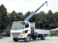 HINO Ranger Truck (With 4 Steps Of Cranes) BKG-FC7JKYA 2011 74,200km_1