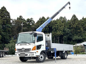 HINO Ranger Truck (With 4 Steps Of Cranes) BKG-FC7JKYA 2011 74,200km_1