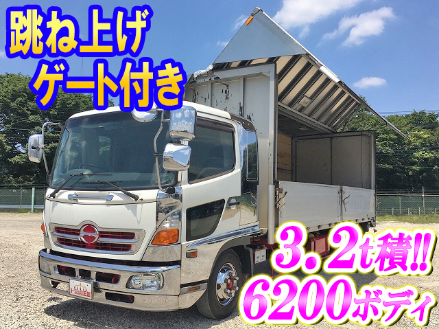 HINO Ranger Aluminum Wing PB-FD8JLFA 2005 839,652km