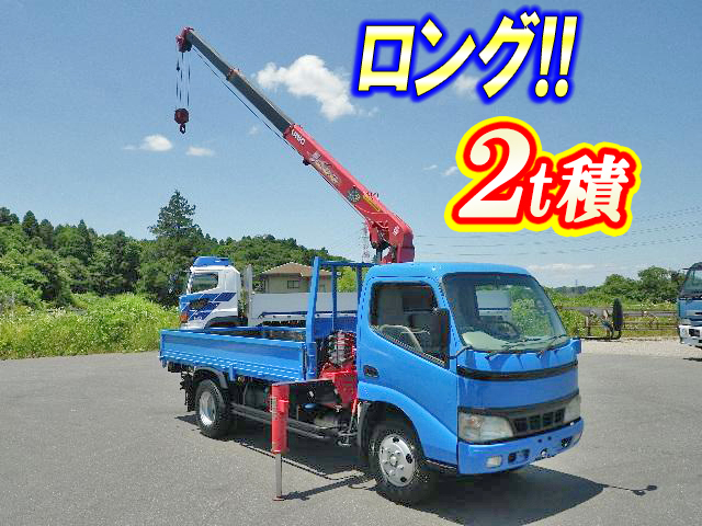 HINO Dutro Truck (With 3 Steps Of Unic Cranes) KK-XZU341M 2004 416,000km