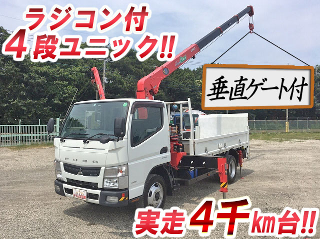 MITSUBISHI FUSO Canter Truck (With 4 Steps Of Unic Cranes) TKG-FEA50 2012 4,300km