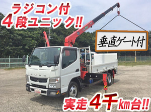 MITSUBISHI FUSO Canter Truck (With 4 Steps Of Unic Cranes) TKG-FEA50 2012 4,300km_1