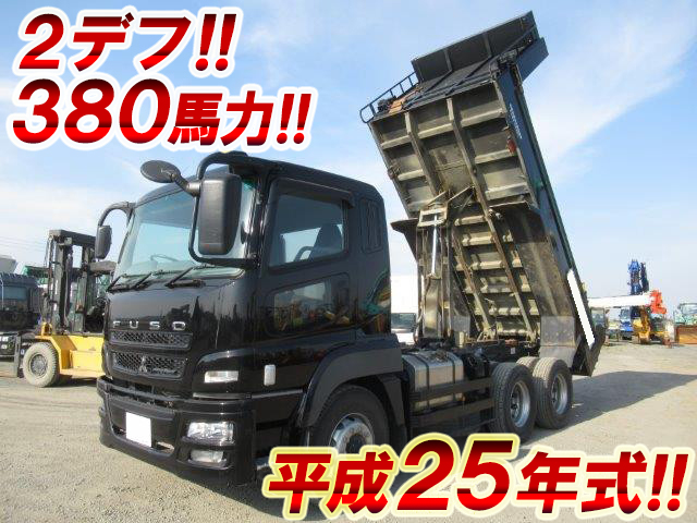 MITSUBISHI FUSO Super Great Dump QKG-FV50VX 2013 166,252km