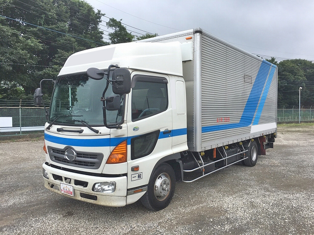 HINO Ranger Aluminum Van ADG-FD8JKWG 2006 563,972km