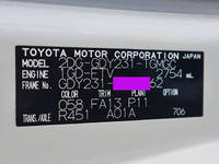 TOYOTA Dyna Flat Body 2DG-GDY231 2022 25,193km_6