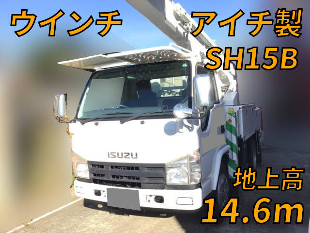 ISUZU Elf Cherry Picker PDG-NKR85YN 2008 94,579km