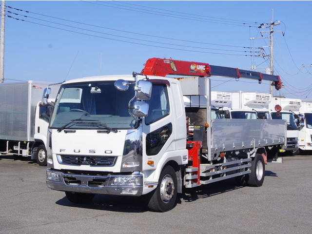 MITSUBISHI FUSO Fighter Truck (With 4 Steps Of Cranes) QKG-FK62FZ 2017 199,000km