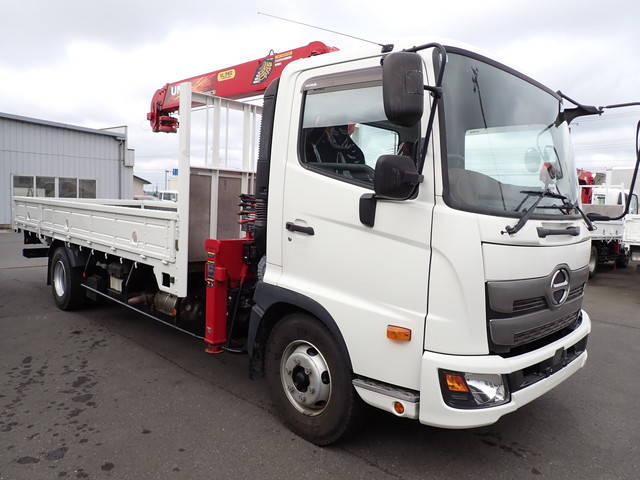 HINO Ranger Truck (With 4 Steps Of Cranes) 2KG-FC2ABA 2019 33,200km_1