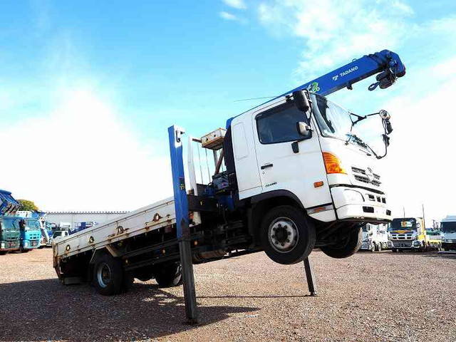 HINO Ranger Self Loader (With 4 Steps Of Cranes) QKG-FE7JKAA 2013 193,091km