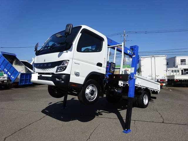 MITSUBISHI FUSO Canter Self Loader (With 4 Steps Of Cranes) 2RG-FEB80 2024 477km_1