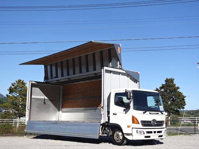 HINO Ranger Aluminum Wing TKG-FC9JLAA 2017 474,000km