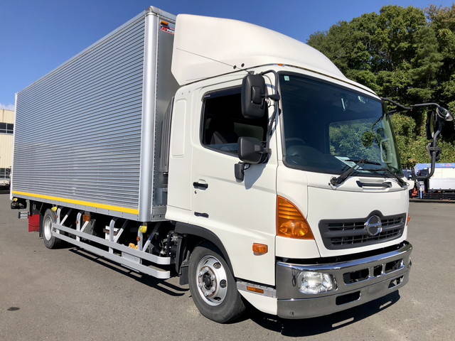 HINO Ranger Aluminum Van TKG-FD9JLAG 2016 547,000km
