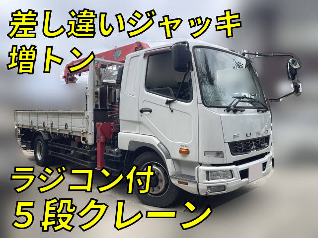 MITSUBISHI FUSO Fighter Truck (With 5 Steps Of Cranes) TKG-FK62FY 2013 129,960km