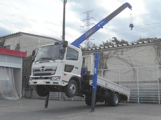 HINO Ranger Self Loader (With 4 Steps Of Cranes) 2KG-FC2ABA 2022 9,205km