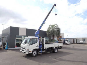 HINO Dutro Truck (With 3 Steps Of Cranes) TKG-XZU650M 2015 58,100km_1