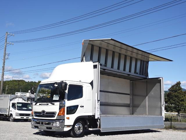 HINO Ranger Aluminum Wing TPG-FD7JLAG 2017 530,000km