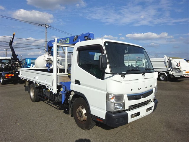 MITSUBISHI FUSO Canter Truck (With 4 Steps Of Cranes) TPG-FEB80 2017 216,897km_1