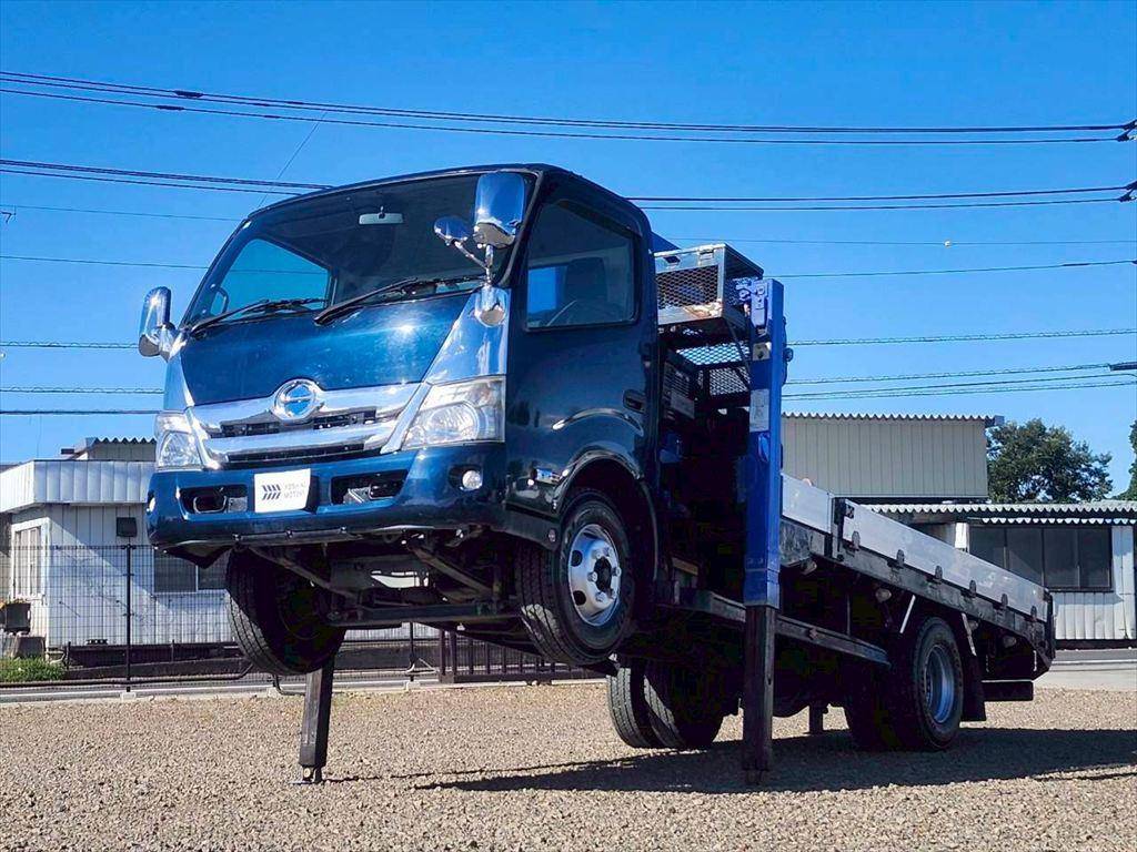 HINO Dutro Self Loader (With 3 Steps Of Cranes) TKG-XZU720M 2015 448,000km