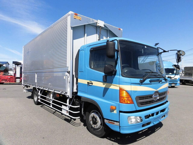 HINO Ranger Aluminum Wing QKG-FE7JLAG 2014 459,000km_1