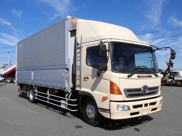 HINO Ranger Aluminum Wing LKG-FE7JLAG 2012 608,000km_1