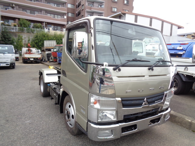 MITSUBISHI FUSO Canter Container Carrier Truck TKG-FBA50 2013 166,342km