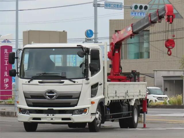 HINO Ranger Truck (With 4 Steps Of Cranes) 2KG-FC2ABA 2023 7,000km_1