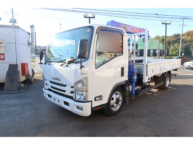 ISUZU Elf Truck (With 3 Steps Of Cranes) TRG-NPR85AR 2017 123,875km_1