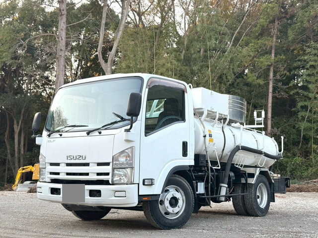 ISUZU Elf Vacuum Truck SKG-NPR85YN 2013 29,567km