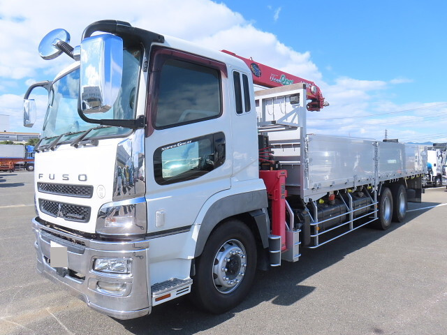 MITSUBISHI FUSO Super Great Truck (With 4 Steps Of Cranes) QKG-FV50VZ 2013 602,500km_1