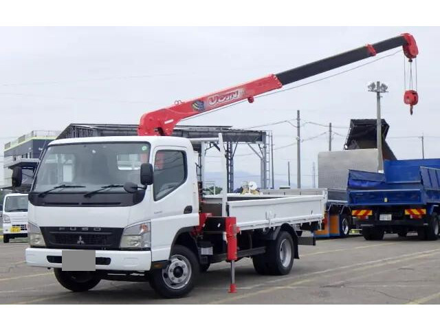 MITSUBISHI FUSO Canter Truck (With 3 Steps Of Cranes) PDG-FE83DN 2007 39,000km
