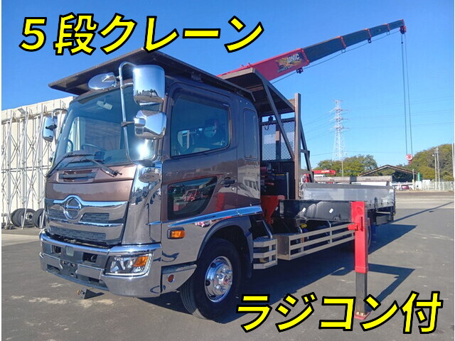 HINO Ranger Truck (With 5 Steps Of Cranes) 2PG-FD2ABA 2019 20,654km_1