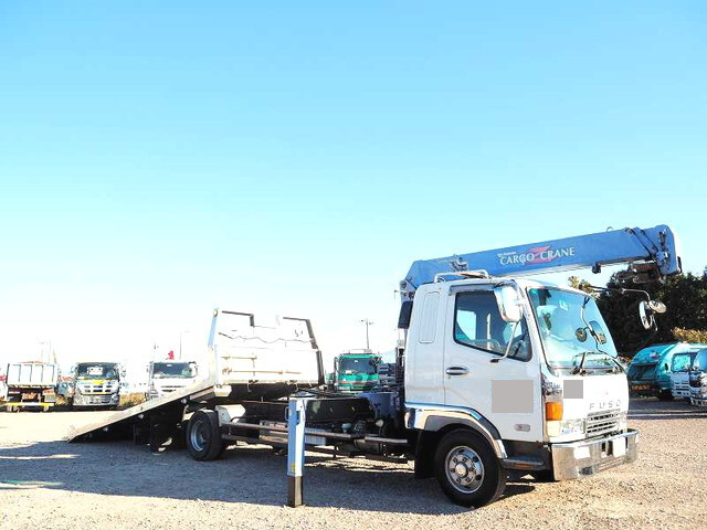 MITSUBISHI FUSO Fighter Safety Loader (With 3 Steps Of Cranes) KK-FK61HK 2000 209,370km_1