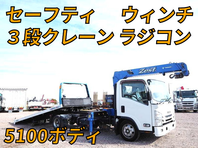 ISUZU Elf Safety Loader (With 3 Steps Of Cranes) TRG-NPR85AN 2019 21,255km