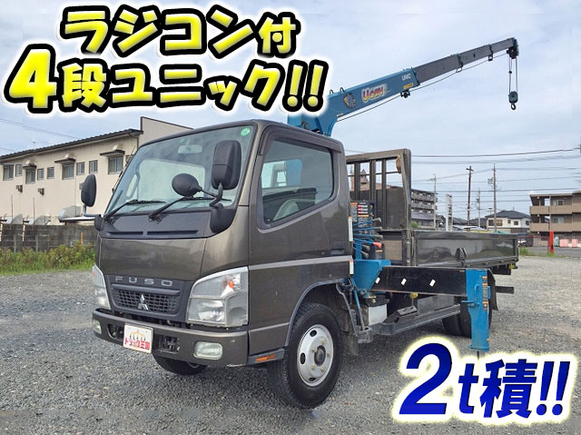 MITSUBISHI FUSO Canter Truck (With 4 Steps Of Unic Cranes) PDG-FE73DN 2009 102,023km