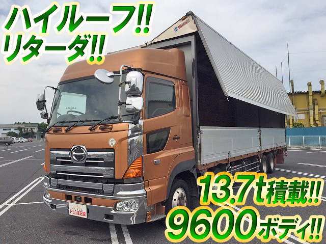 HINO Profia Aluminum Wing BDG-FW1EXYG 2009 970,439km