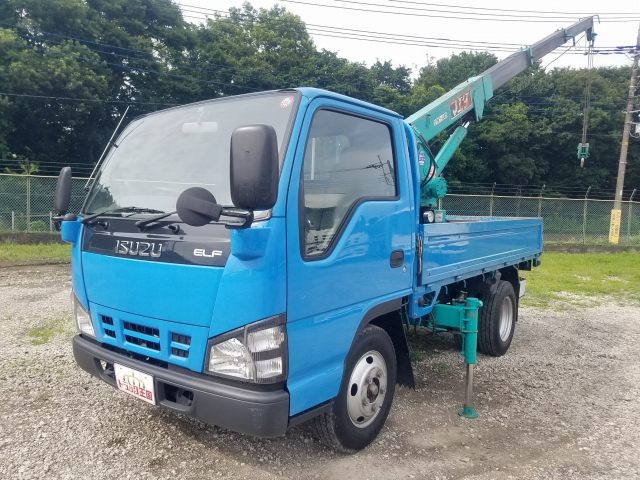 ISUZU Elf Truck (With 4 Steps Of Cranes) PB-NKR81A 2006 19,937km