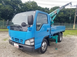 ISUZU Elf Truck (With 4 Steps Of Cranes) PB-NKR81A 2006 19,937km_1