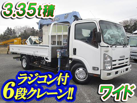 ISUZU Elf Truck (With 6 Steps Of Cranes) PKG-NPR75N 2008 275,019km