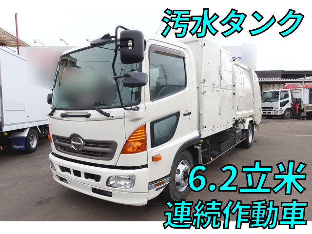 HINO Ranger Garbage Truck TKG-FC9JJAA 2012 260,055km