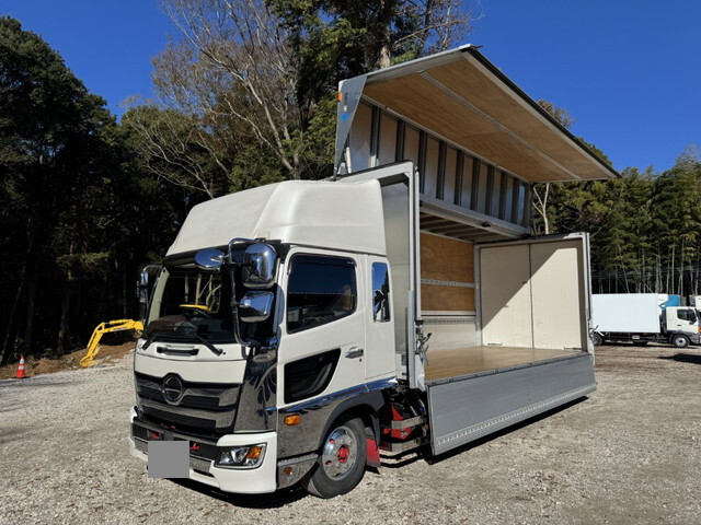 HINO Ranger Aluminum Wing 2PG-FD2ABG 2018 471,767km