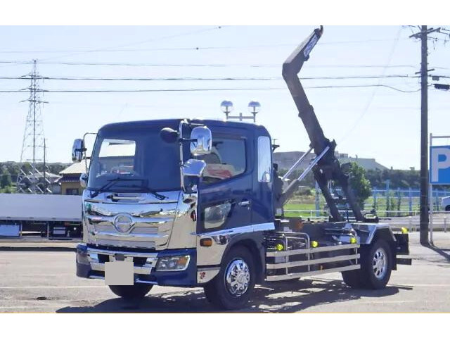 HINO Ranger Container Carrier Truck 2DG-FE2ABA 2017 354,000km