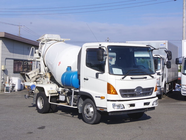 HINO Ranger Mixer Truck TKG-FC9JCAA 2015 34,000km